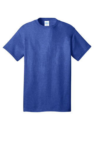 Port & Company Tall Core Cotton Tee (Heather Royal)