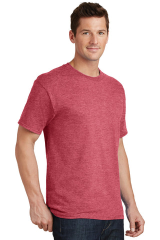 Port & Company Tall Core Cotton Tee (Heather Red)