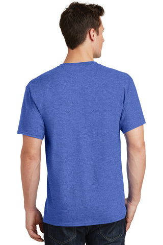 Port & Company Tall Core Cotton Tee (Heather Royal)