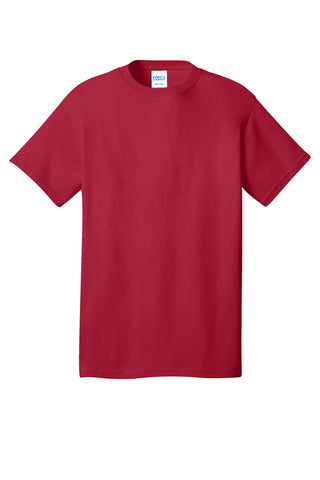 Port & Company Tall Core Cotton Tee (Red)