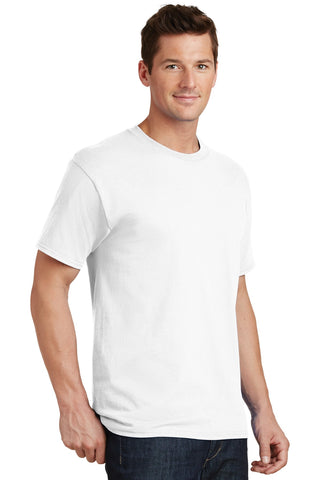 Port & Company Tall Core Cotton Tee (White)