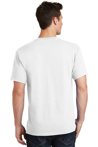 Port & Company Tall Core Cotton Tee (White)