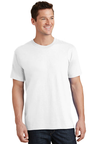 Port & Company Tall Core Cotton Tee (White)