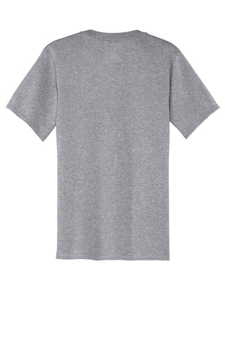 Port & Company Core Cotton V-Neck Tee (Athletic Heather)