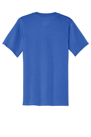 Port & Company Core Cotton V-Neck Tee (Royal)