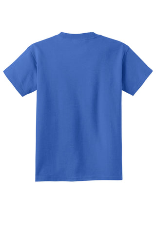 Port & Company Youth Core Cotton DTG Tee (Royal)