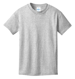 Port & Company Youth Core Cotton Tee (Ash*)