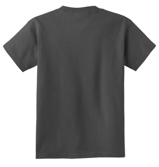 Port & Company Youth Core Cotton Tee (Charcoal)