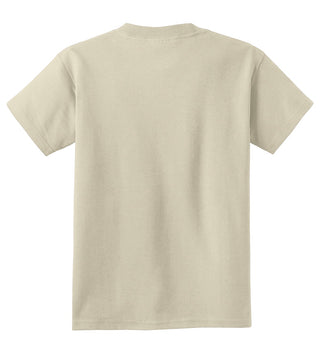 Port & Company Youth Core Cotton Tee (Natural)