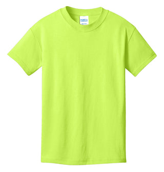 Port & Company Youth Core Cotton Tee (Neon Yellow*)