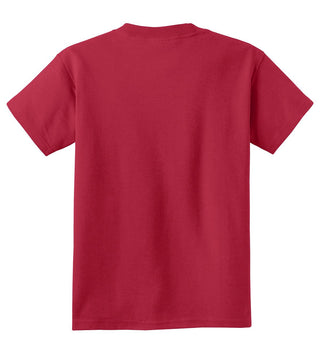 Port & Company Youth Core Cotton Tee (Red)