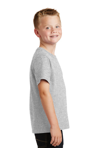 Port & Company Youth Core Cotton Tee (Ash*)