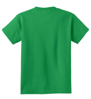 Port & Company Youth Core Cotton Tee (Clover Green)