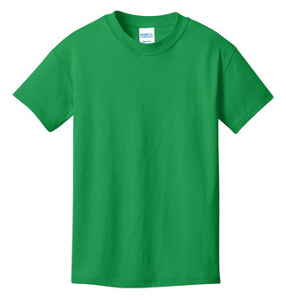 Port & Company Youth Core Cotton Tee (Clover Green)