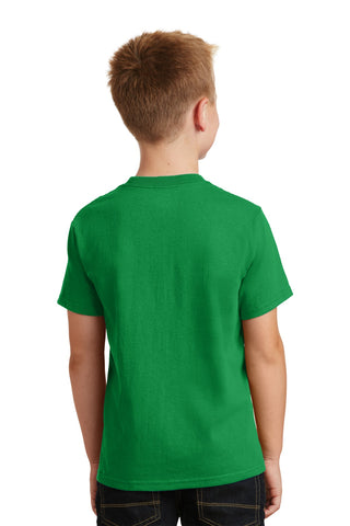 Port & Company Youth Core Cotton Tee (Clover Green)