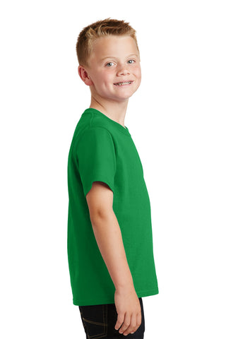 Port & Company Youth Core Cotton Tee (Clover Green)