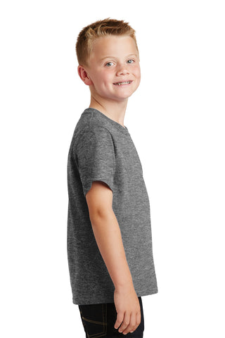 Port & Company Youth Core Cotton Tee (Graphite Heather)