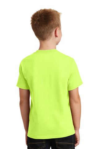 Port & Company Youth Core Cotton Tee (Neon Yellow*)