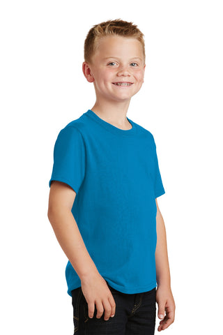 Port & Company Youth Core Cotton Tee (Sapphire)