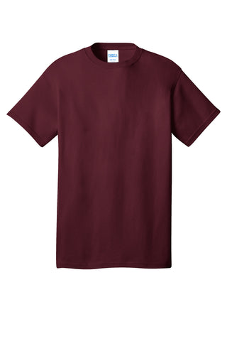 Port & Company Core Cotton Tee (Athletic Maroon)