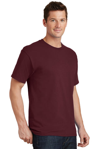 Port & Company Core Cotton Tee (Athletic Maroon)