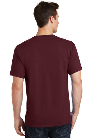 Port & Company Core Cotton Tee (Athletic Maroon)