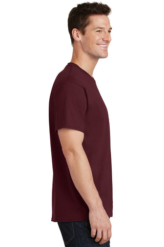 Port & Company Core Cotton Tee (Athletic Maroon)