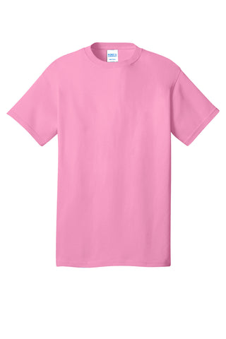 Port & Company Core Cotton Tee (Candy Pink)