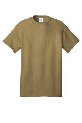 Port & Company Core Cotton Tee (Coyote Brown)