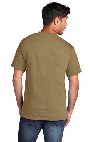 Port & Company Core Cotton Tee (Coyote Brown)