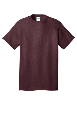 Port & Company Core Cotton Tee (Heather Athletic Maroon*)