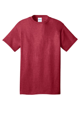 Port & Company Core Cotton Tee (Heather Red*)