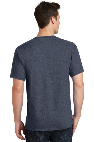 Port & Company Core Cotton Tee (Heather Navy*)