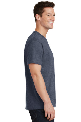 Port & Company Core Cotton Tee (Heather Navy*)