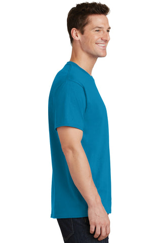 Port & Company Core Cotton Tee (Neon Blue*)