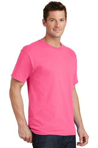 Port & Company Core Cotton Tee (Neon Pink*)