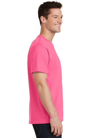 Port & Company Core Cotton Tee (Neon Pink*)