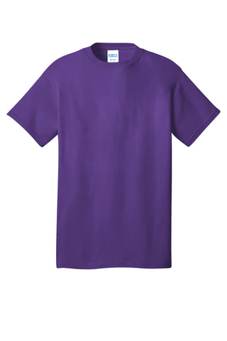 Port & Company Core Cotton Tee (Team Purple)