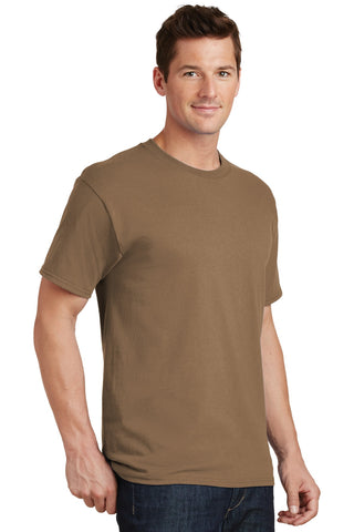 Port & Company Core Cotton Tee (Woodland Brown)