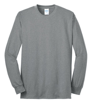 Port & Company Long Sleeve Core Blend Tee (Athletic Heather)