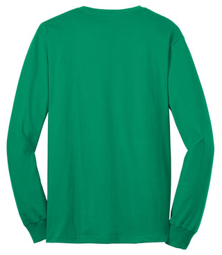 Port & Company Long Sleeve Core Blend Tee (Kelly)