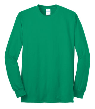 Port & Company Long Sleeve Core Blend Tee (Kelly)