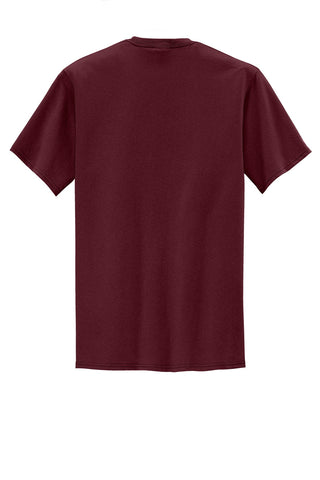 Port & Company Tall Core Blend Pocket Tee (Athletic Maroon)