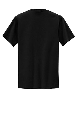 Port & Company Tall Core Blend Pocket Tee (Jet Black)