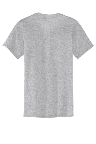 Port & Company Core Blend Pocket Tee (Athletic Heather)