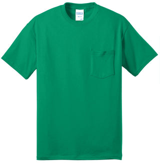 Port & Company Core Blend Pocket Tee (Kelly)