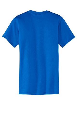 Port & Company Core Blend Pocket Tee (Royal)