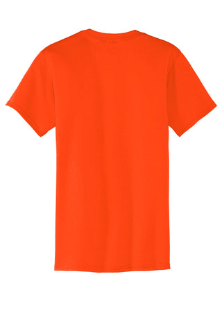 Port & Company Core Blend Pocket Tee (Safety Orange)