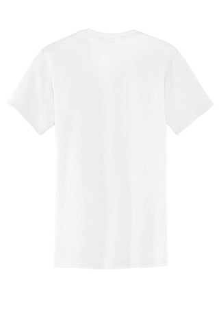 Port & Company Core Blend Pocket Tee (White)