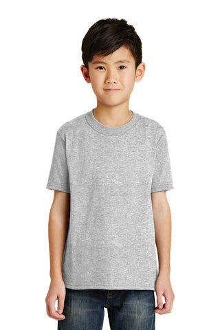 Port & Company Youth Core Blend Tee (Ash)